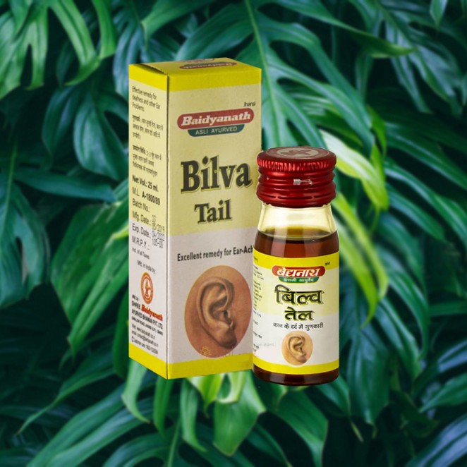 Бильва тайл, масло от ушных болезней, 25 мл, Bilva Tail, Baidyanath Бильва тайл, масло от ушных болезней, 25 мл, Bilva Tail, Baidyanath